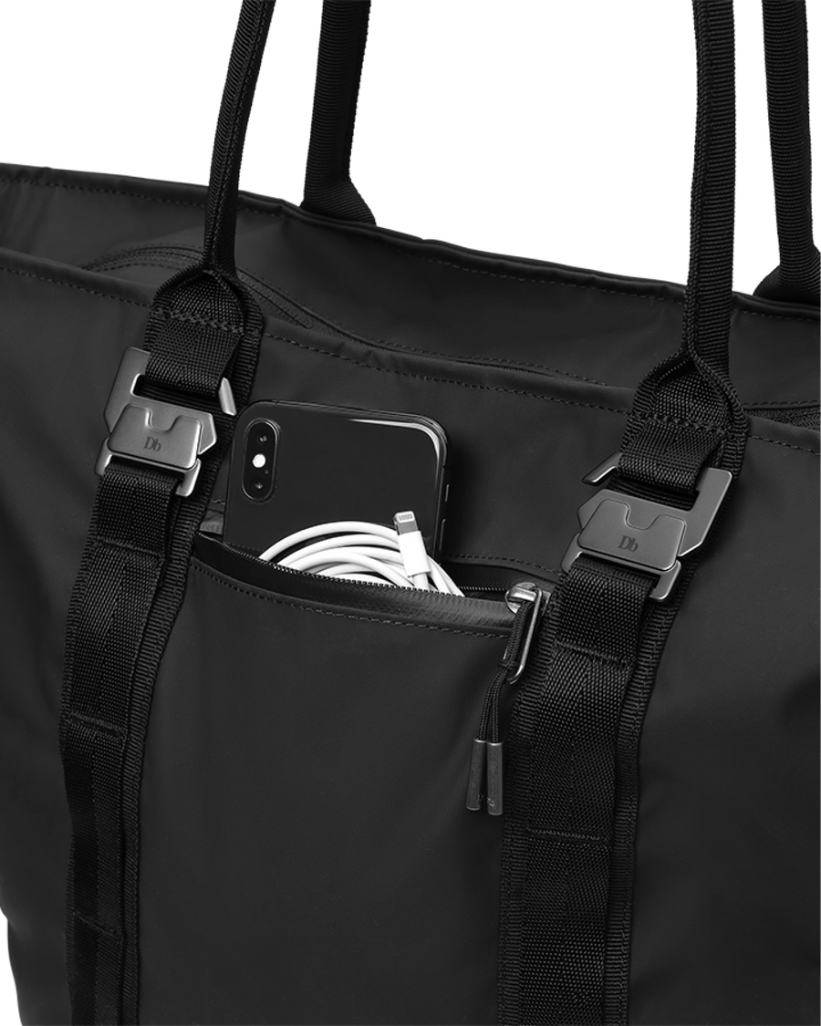 D_b_ Essential Tote, 25L, Alternate, color, Black Out