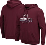 COLOSSEUM Men's Colosseum Maroon Mississippi State Bulldogs Lantern Pullover Hoodie