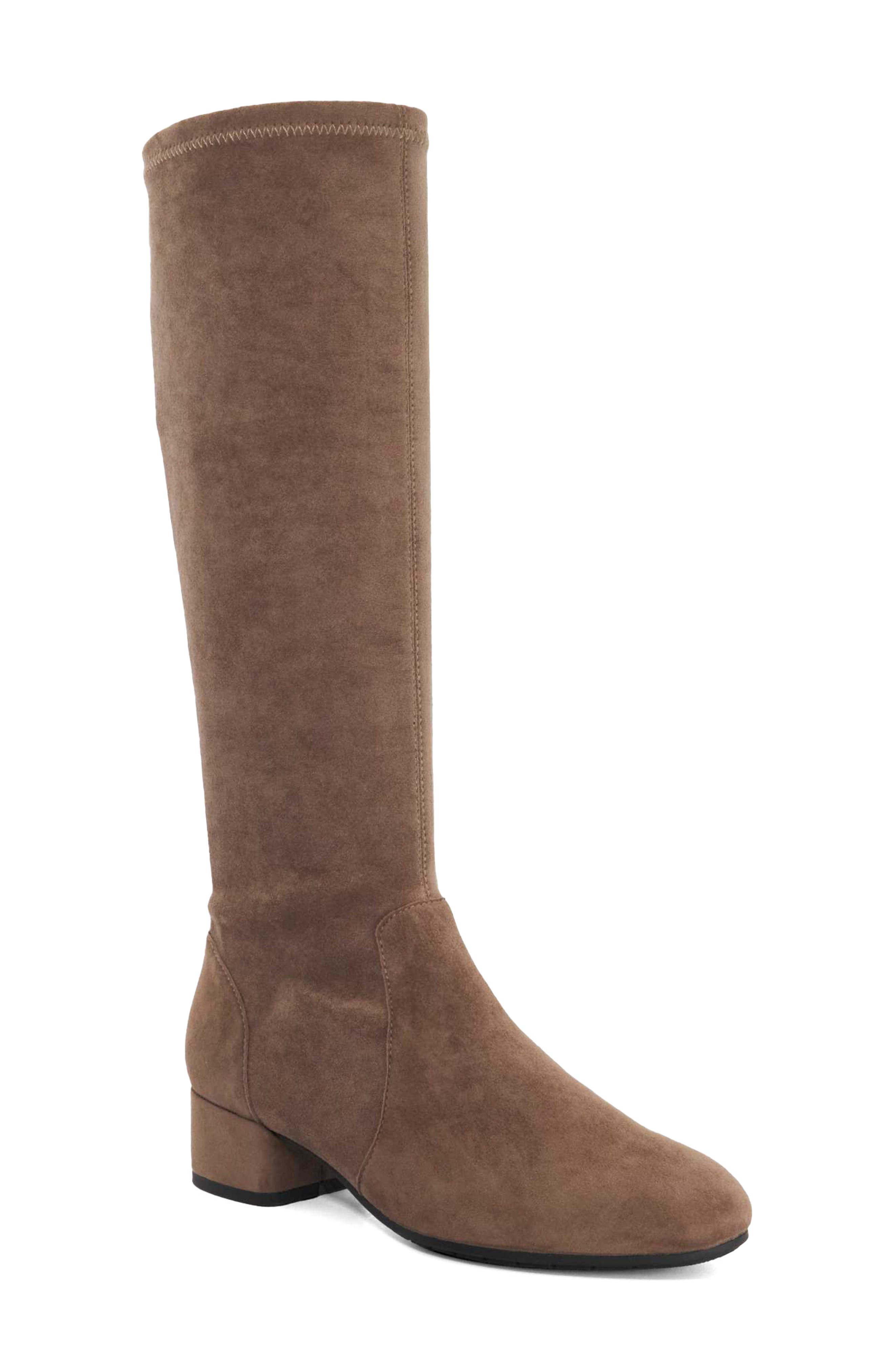 Topsys Tall Stretch Leather Boot