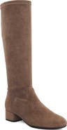 Dune London Topsys Tall Stretch Leather Boot