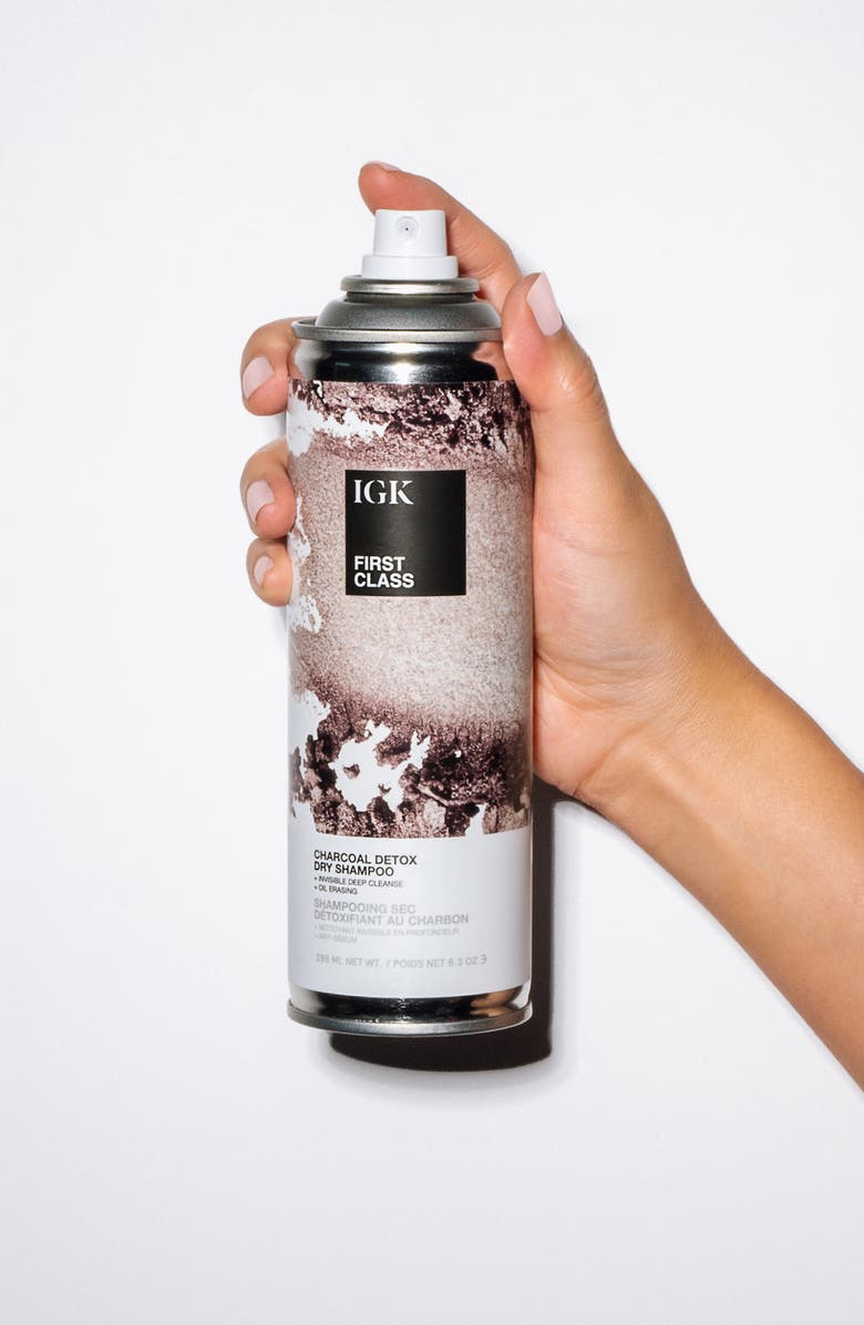 IGK First Class Charcoal Detox Dry Shampoo, Alternate, color,