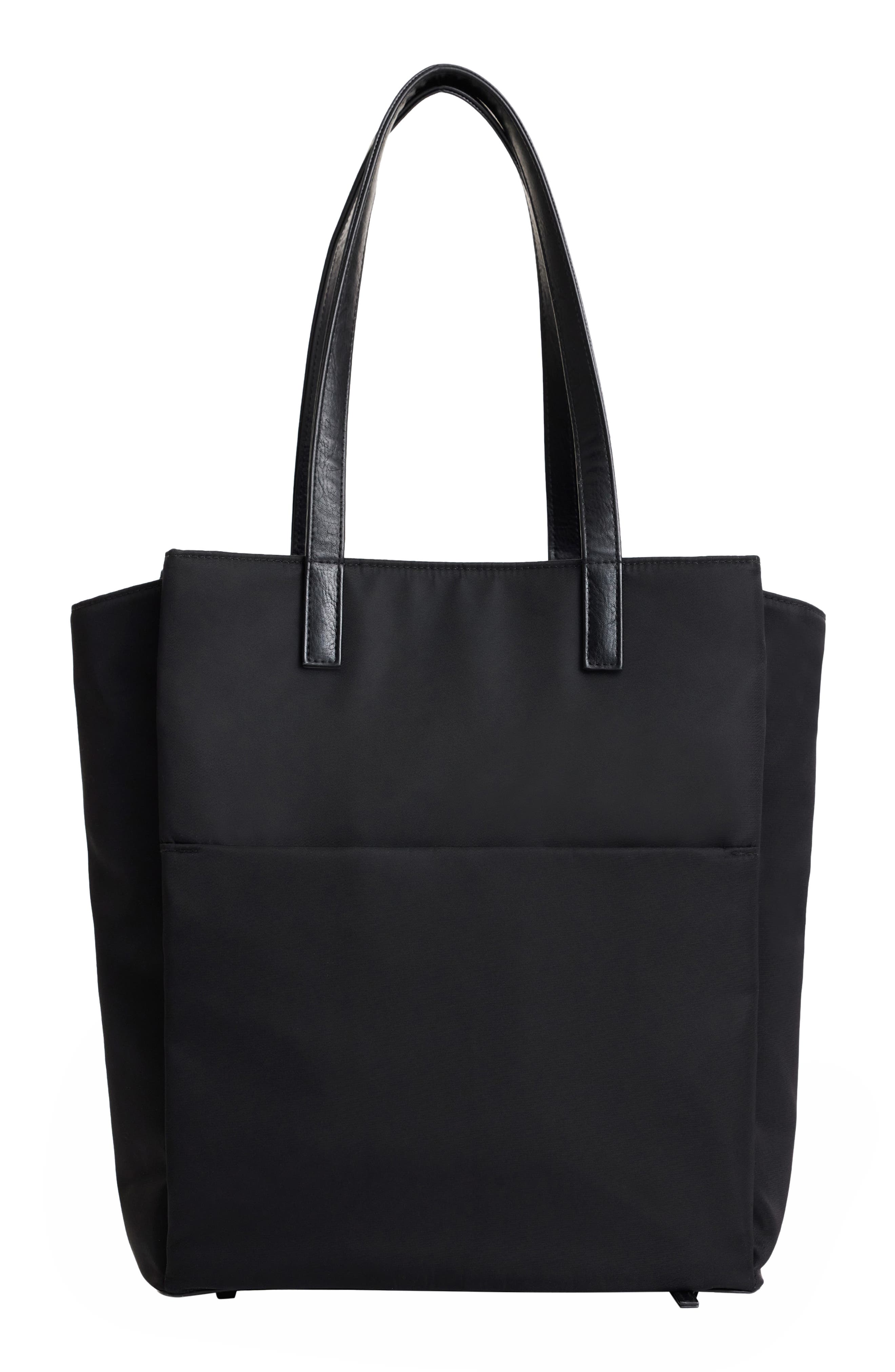 Béis The Commuter Tote, Alternate, color, Black