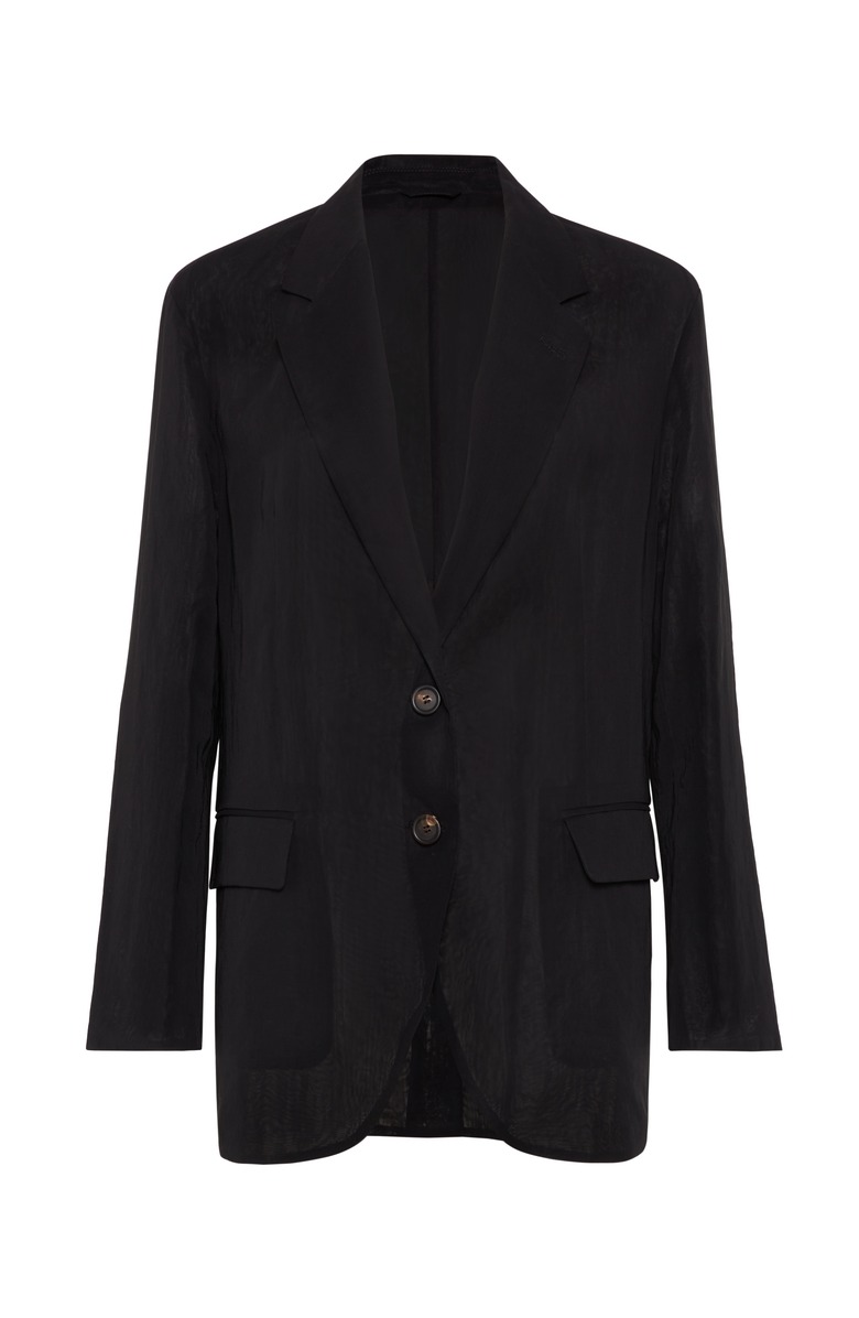Brunello Cucinelli Organza blazer, Main, color, 