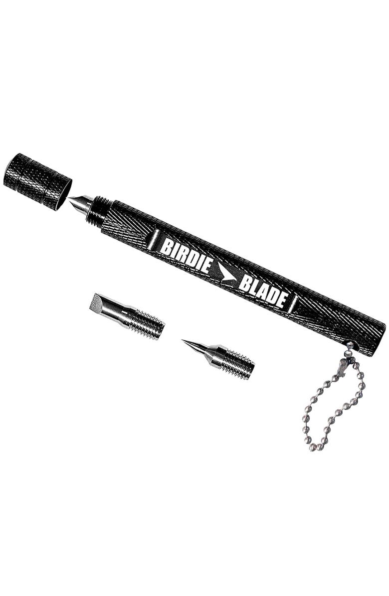 Birdie Bath Birdie Golf Blade 3In1 Golf Club Groove Sharpener Tool, Main, color, Black