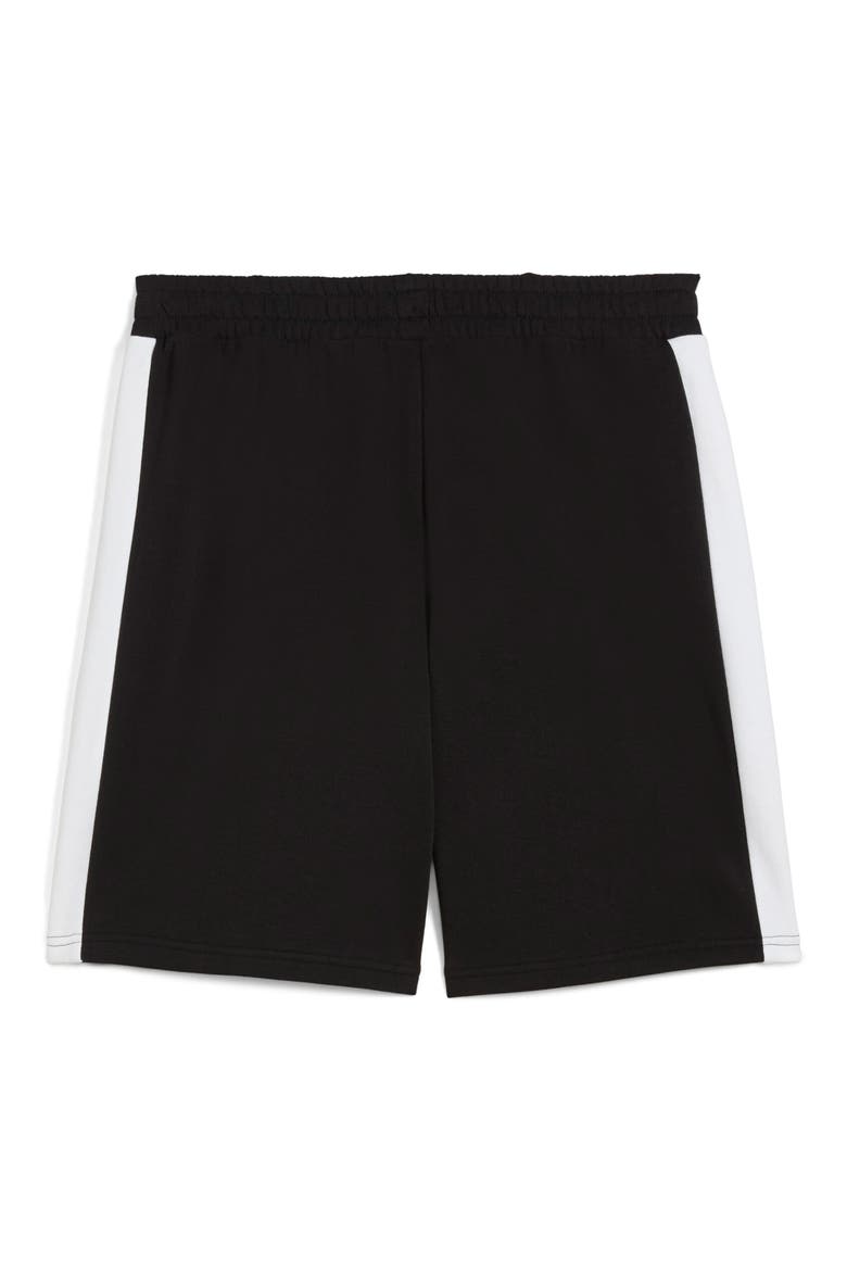 T7 Relaxed Shorts, Alternate, color, PUMA BLACK