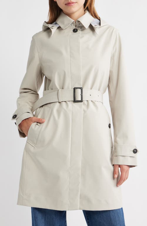 Save The Duck Jackie Water Resistant Raincoat With Removable Hood