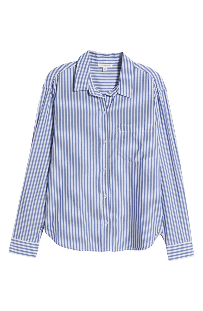 beachlunchlounge Mira Stripe Shirt, Alternate, color, 