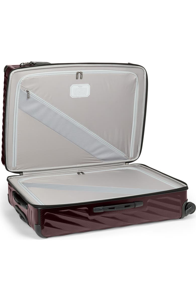 TUMI 30-Inch 19 Degree Extended Trip Expandable 4-Wheel Packing Case, Alternate, color, Wine