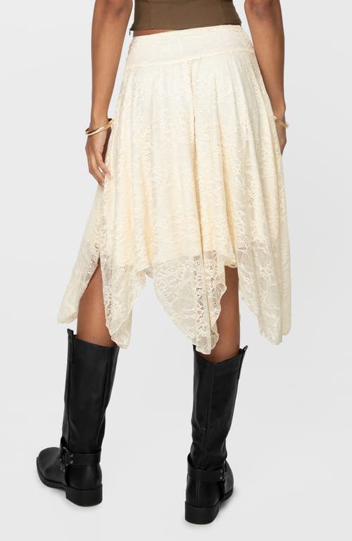 Princess Polly Enless Lace Midi Skirt In White