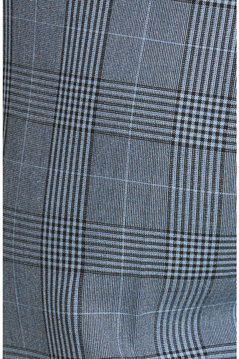 Plaid Suiting Pants, Alternate, color, FOREVER BLUE