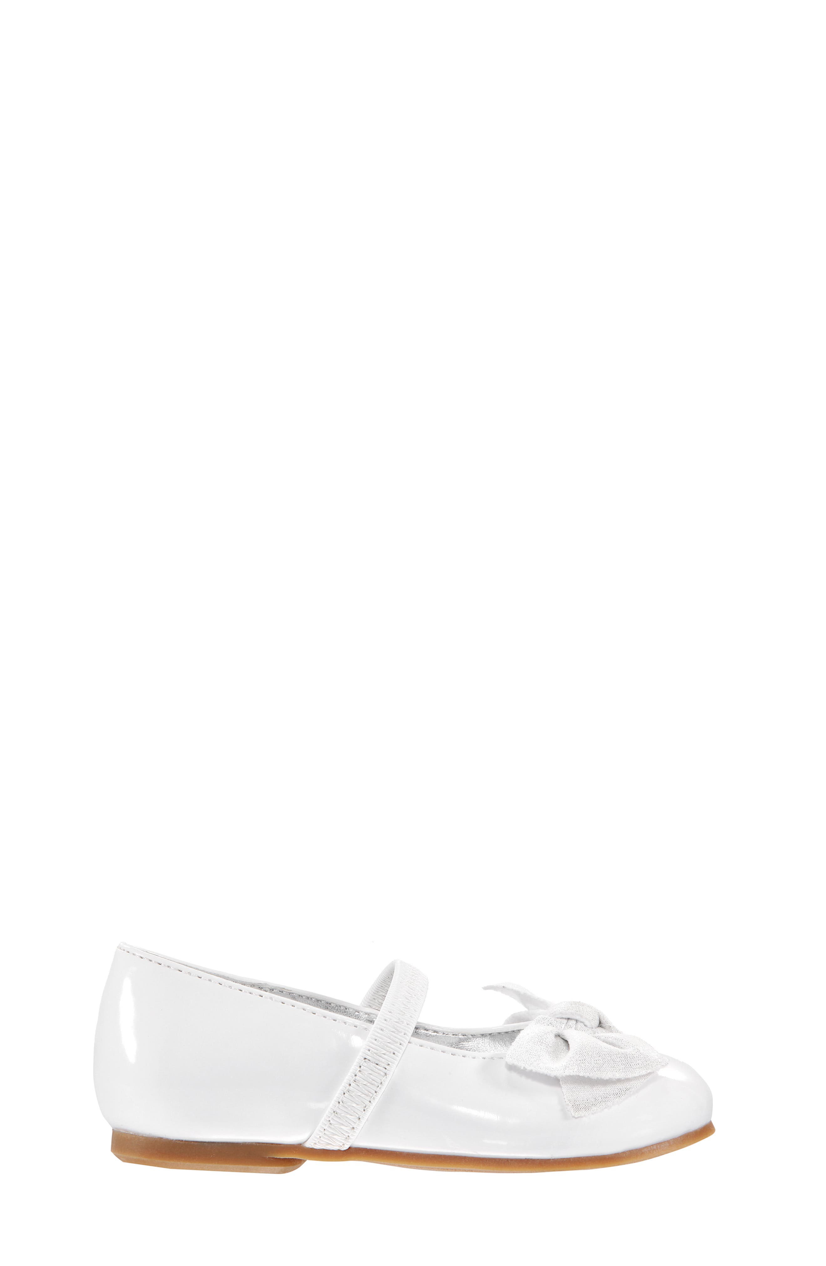 Nina Glitter Bow Ballet Flat, Alternate, color, 