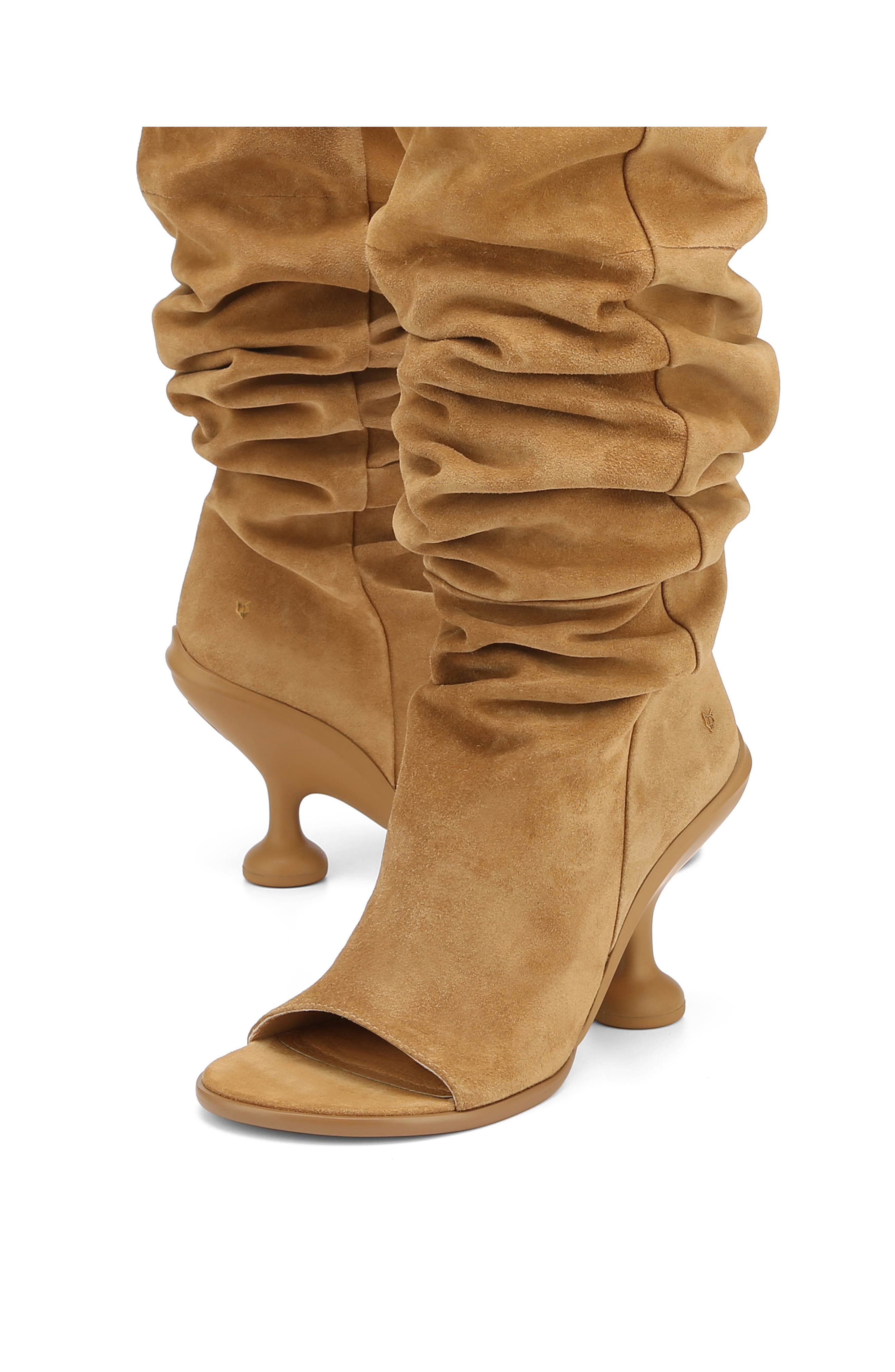 Naked Wolfe Kind Open Toe Boot, Alternate, color, 