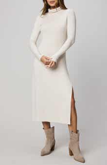 Splendid Rylee Turtleneck Long Sleeve Dress
