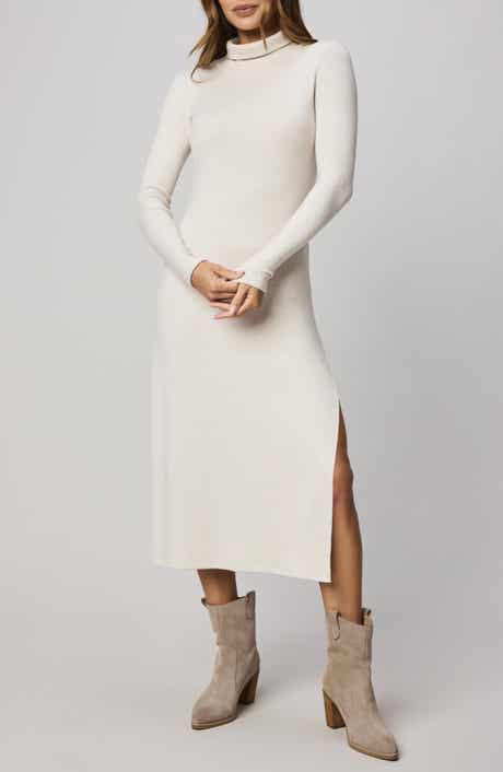 Splendid Rylee Turtleneck Long Sleeve Dress