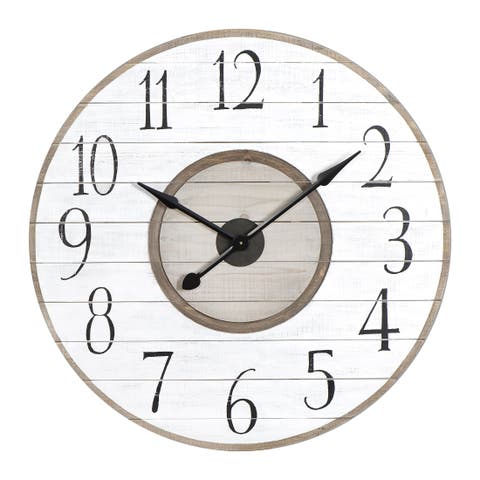 Slat Wall Clock