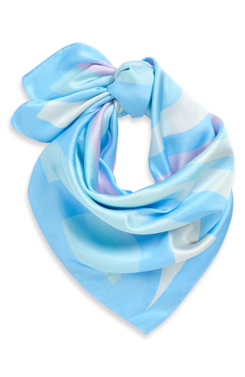 Ocean Breeze Square Scarf