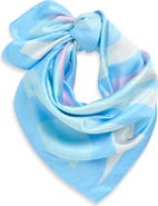 FRASIER STERLING Ocean Breeze Square Scarf