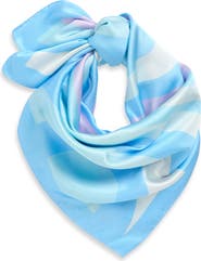 FRASIER STERLING Ocean Breeze Square Scarf