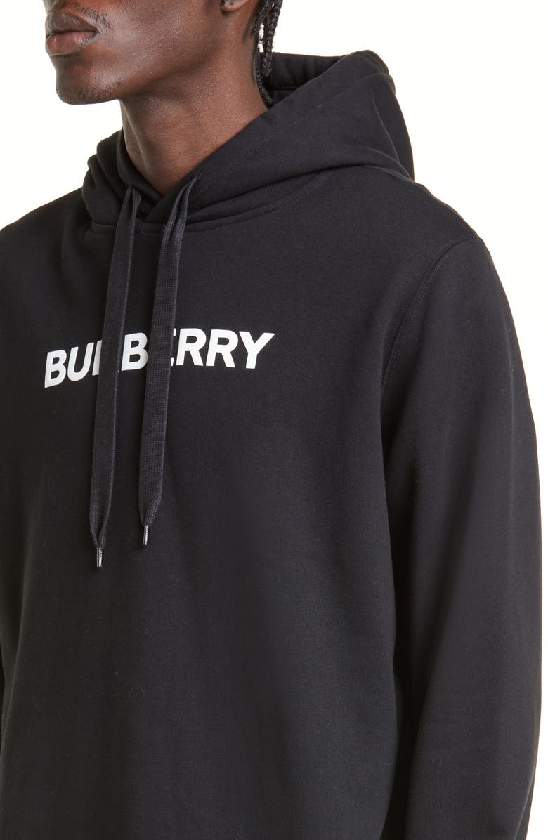 Burberry Ansdell Logo Graphic Hoodie, Alternate, color, 