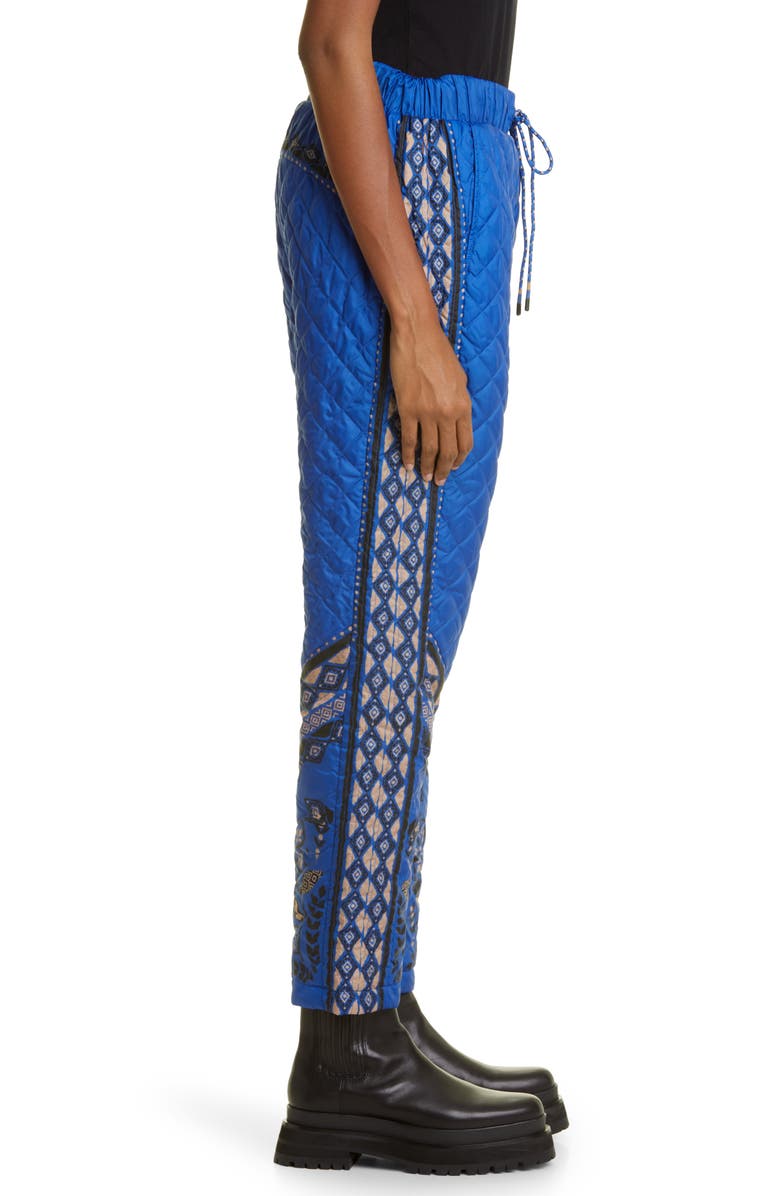 FARM Rio Macaw Forest Quilted Ankle Pants, Alternate, color, 