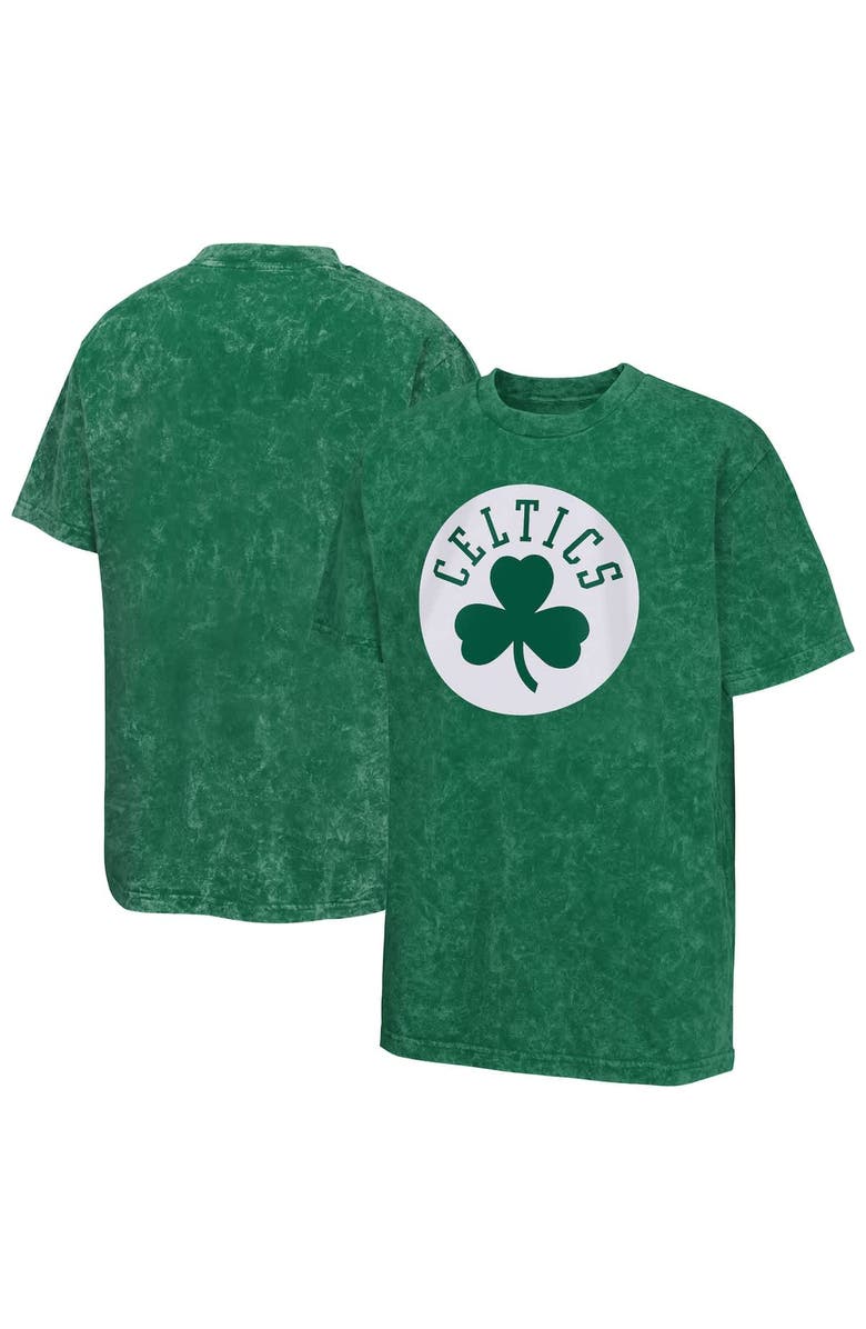 Outerstuff Youth  Green Boston Celtics Rugged Defense T-Shirt, Main, color, Green