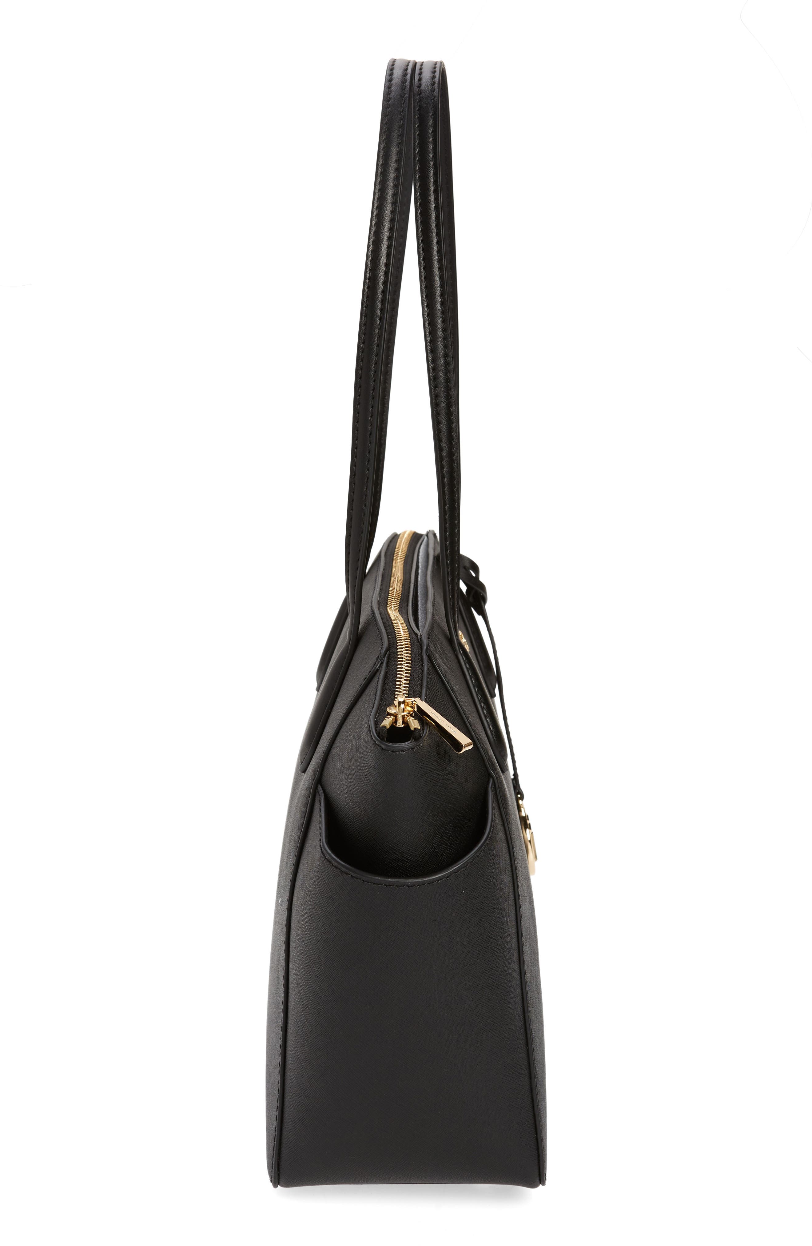 MICHAEL Michael Kors Medium Marilyn Leather Tote Bag, Alternate, color, 