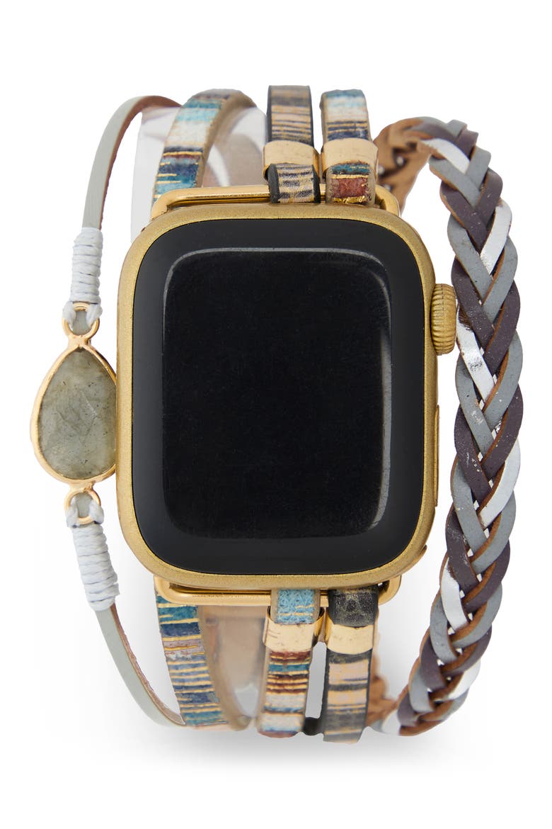 Apple Watch® Watchband, Main, color, GREY MULTI
