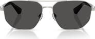 Burberry 60mm Pilot Sunglasses