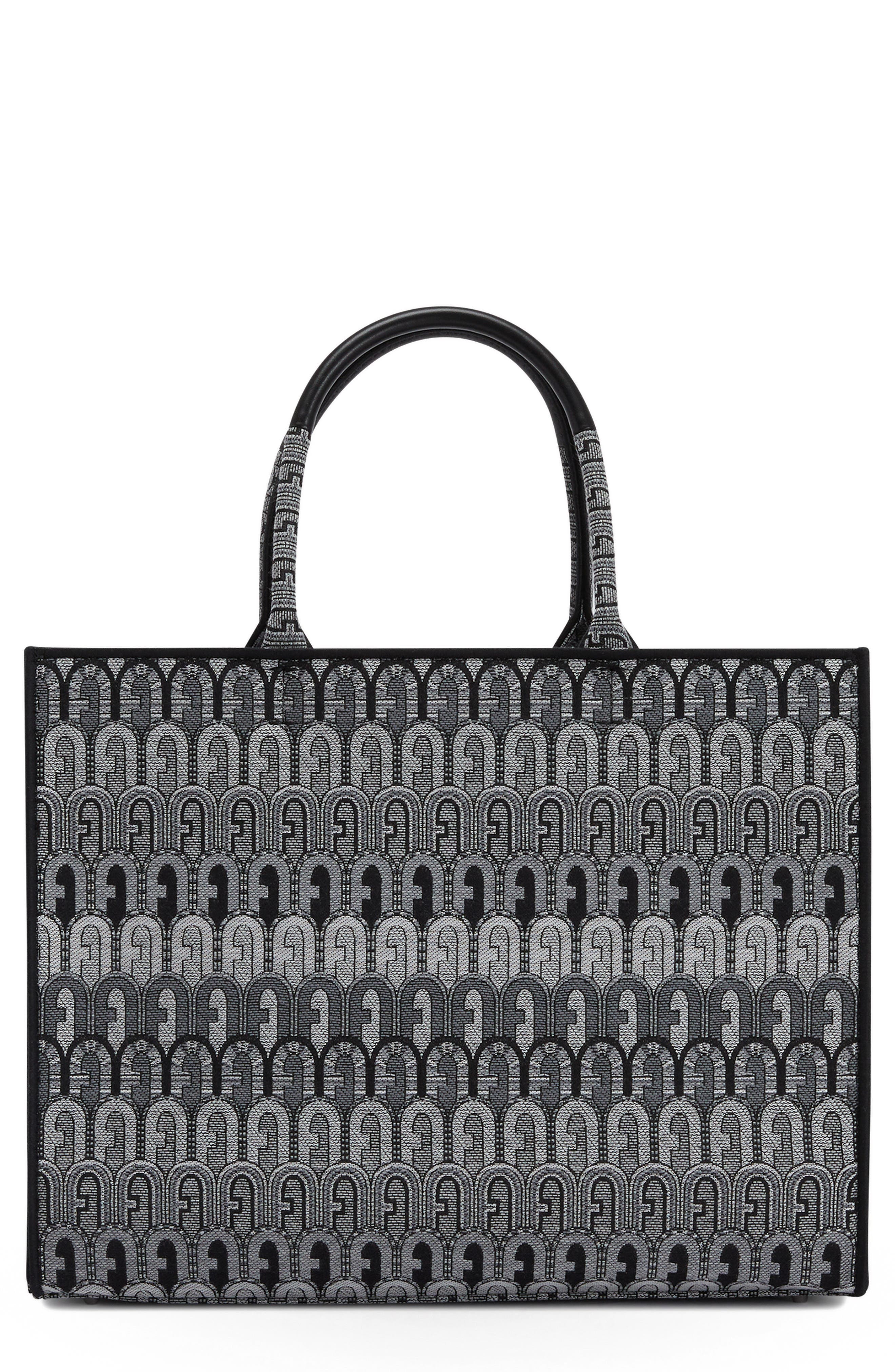 Furla Opportunity Large Jacquard Tote, Main, color, 
