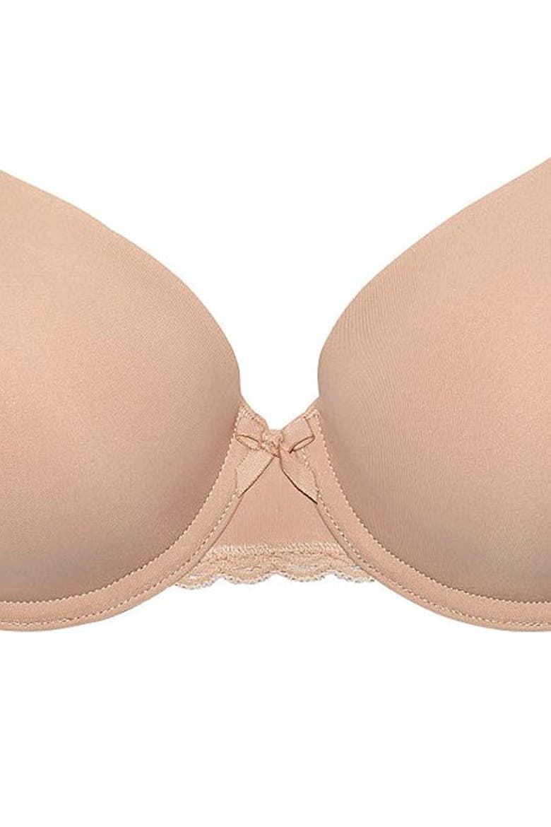 Ultra Soft T-Shirt Bra, Alternate, color, Tan