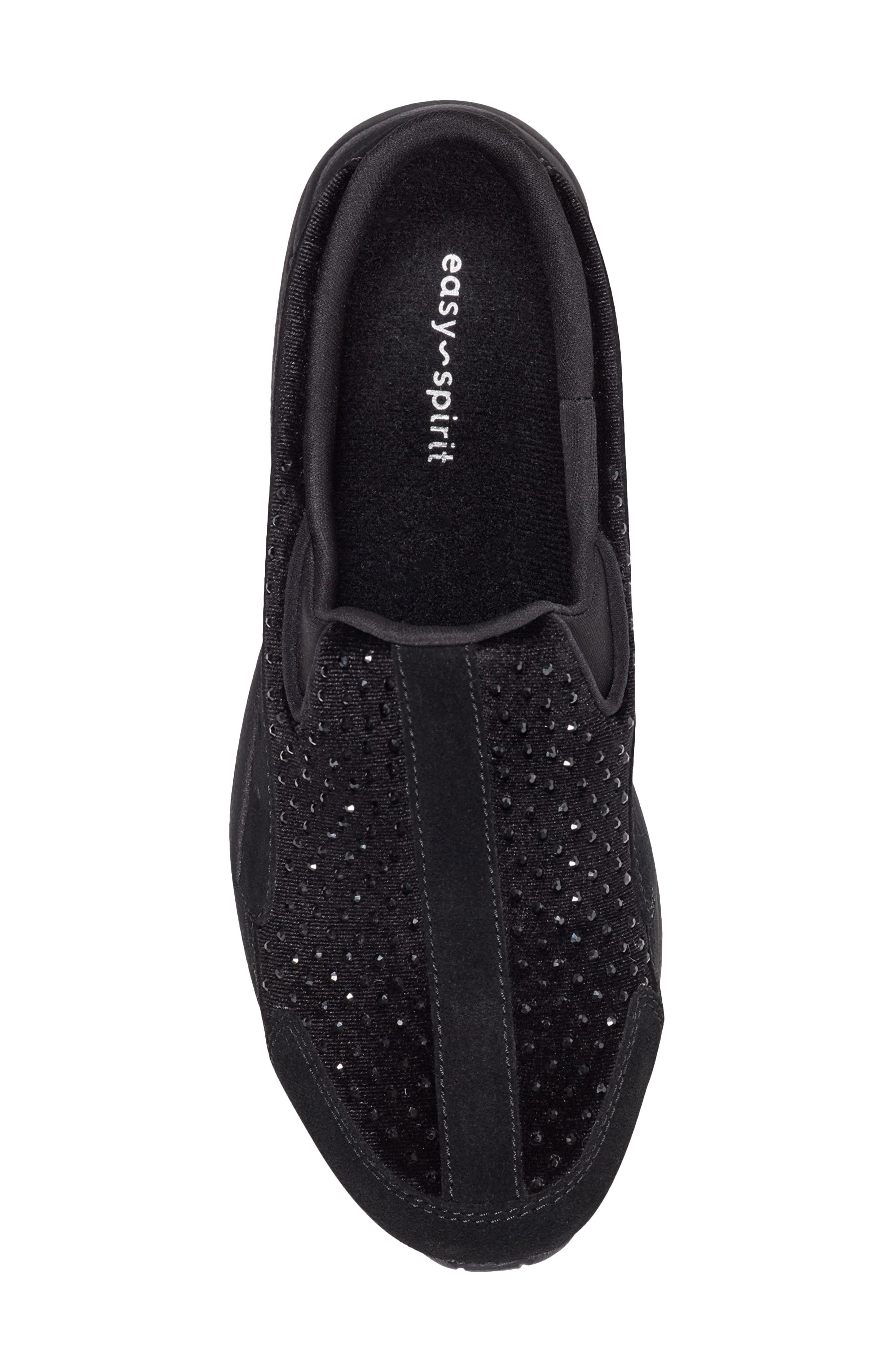 Easy Spirit Traveltime Slip-On Sneaker, Alternate, color, Black