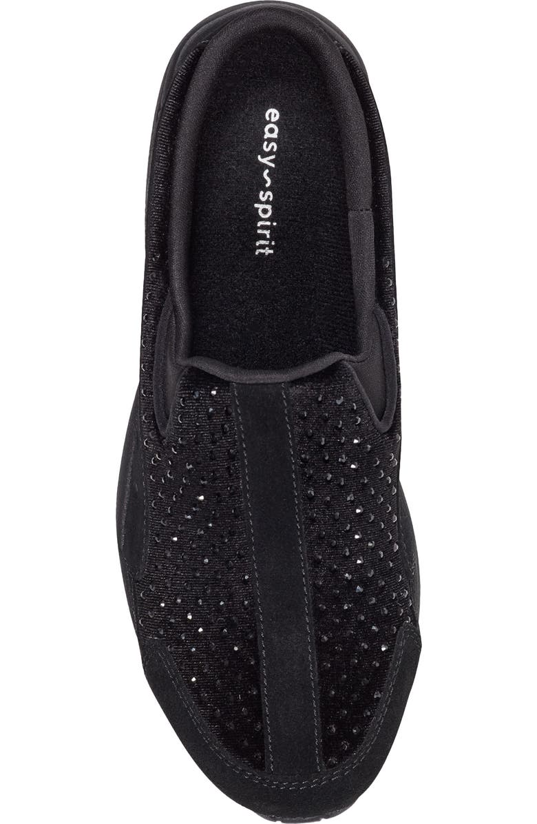 Easy Spirit Traveltime Slip-On Sneaker, Alternate, color, Black