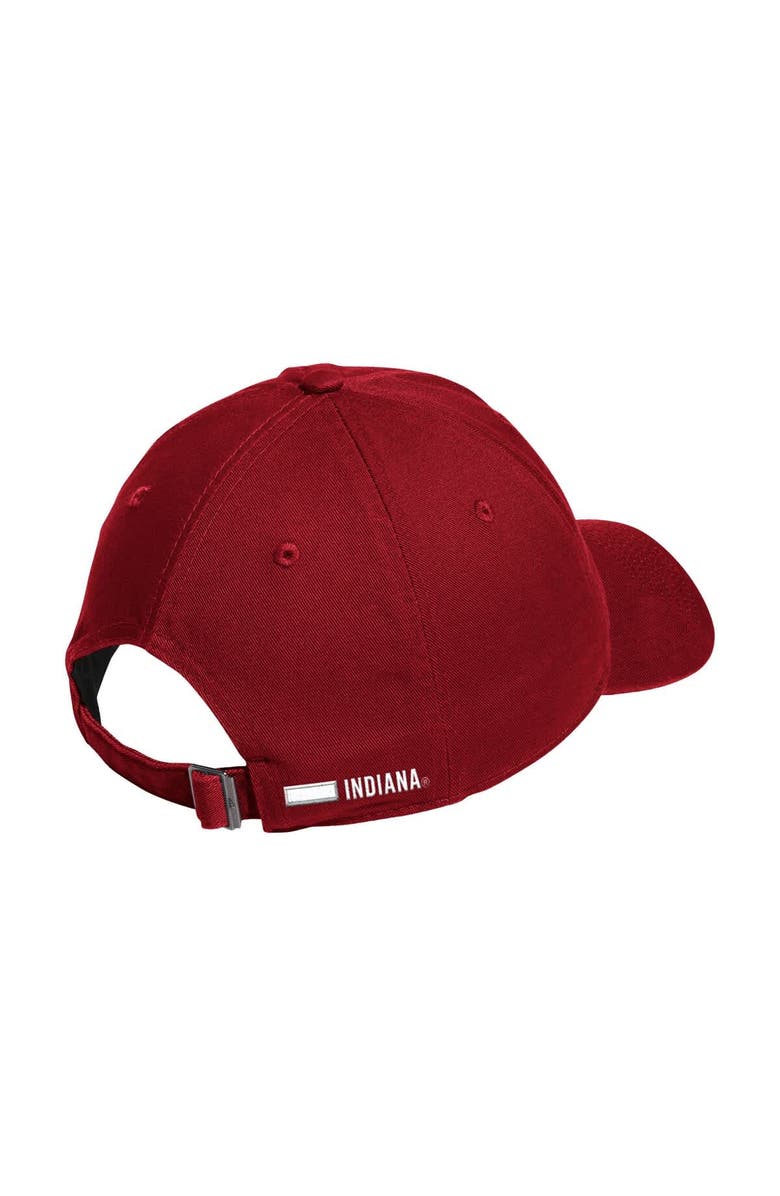 adidas Men's adidas Crimson Indiana Hoosiers Locker Room Adjustable Slouch Hat, Alternate, color, 