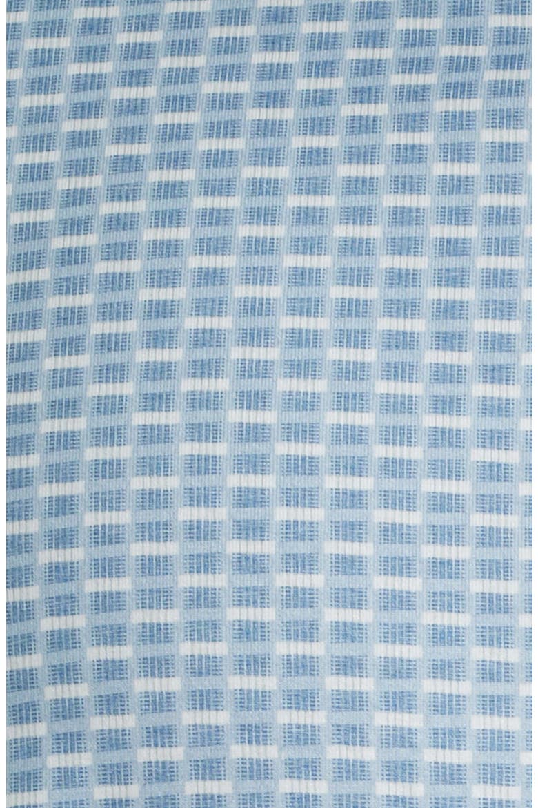 Miles OoohCotton® Print Short Sleeve Button-Up Shirt, Alternate, color, HAZY BLUE