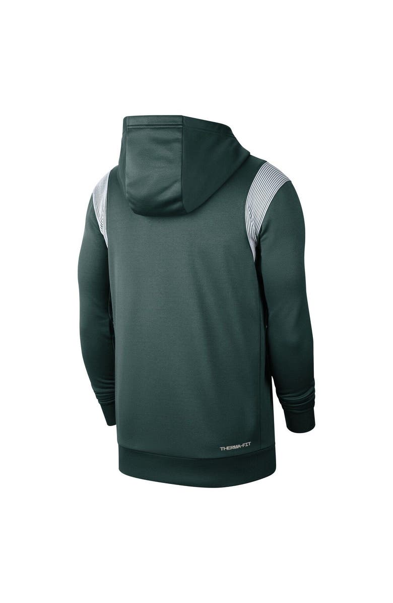 Nike Men's Nike Green Michigan State Spartans 2022 Game Day Sideline Performance Pullover Hoodie, Alternate, color, Green