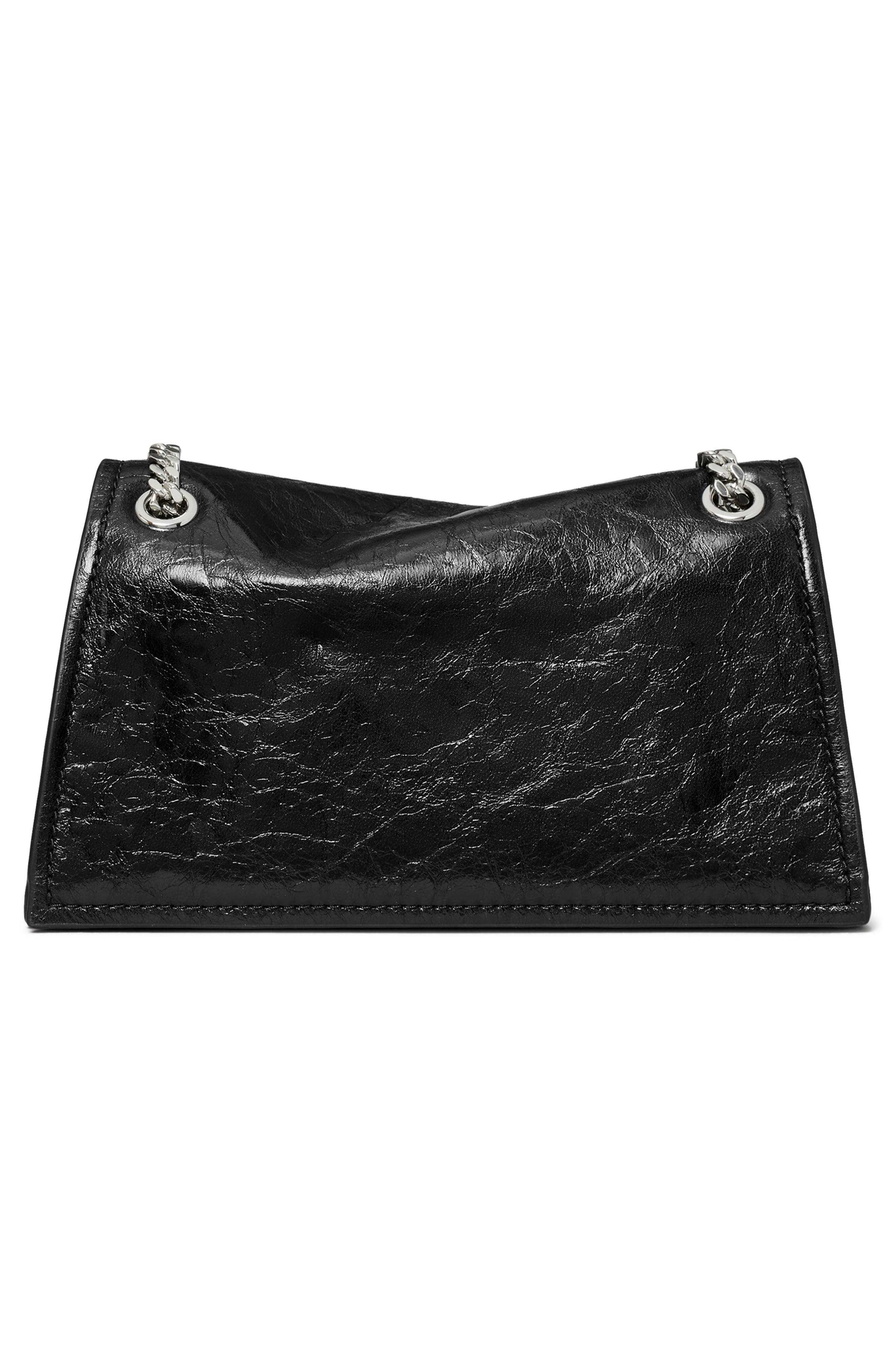 Tory Burch Kira Turnlock Mini Convertible Shoulder Bag, Alternate, color, Black