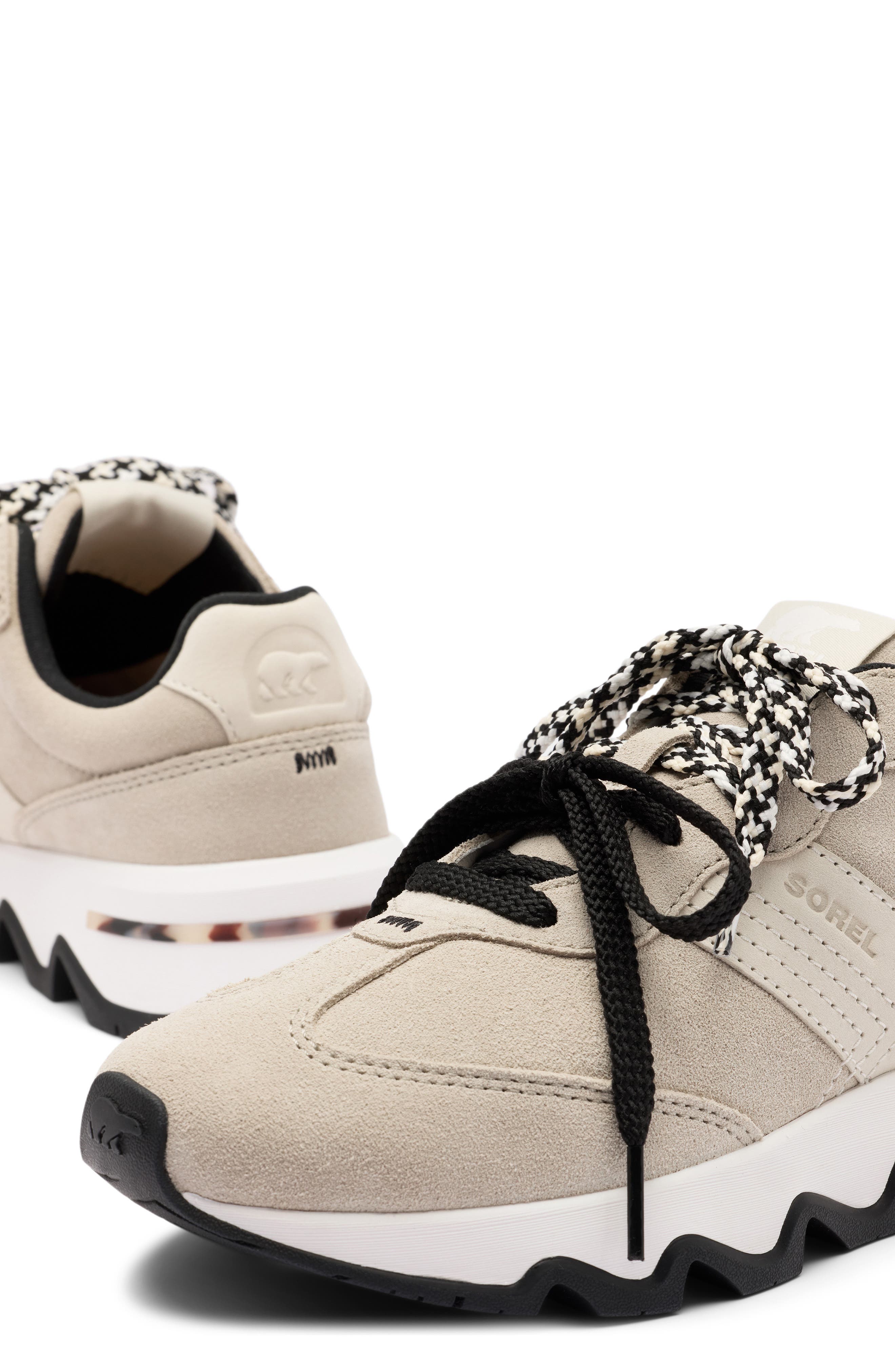 SOREL Kinetic Ember LX Sneaker, Alternate, color, Fawn/ Black