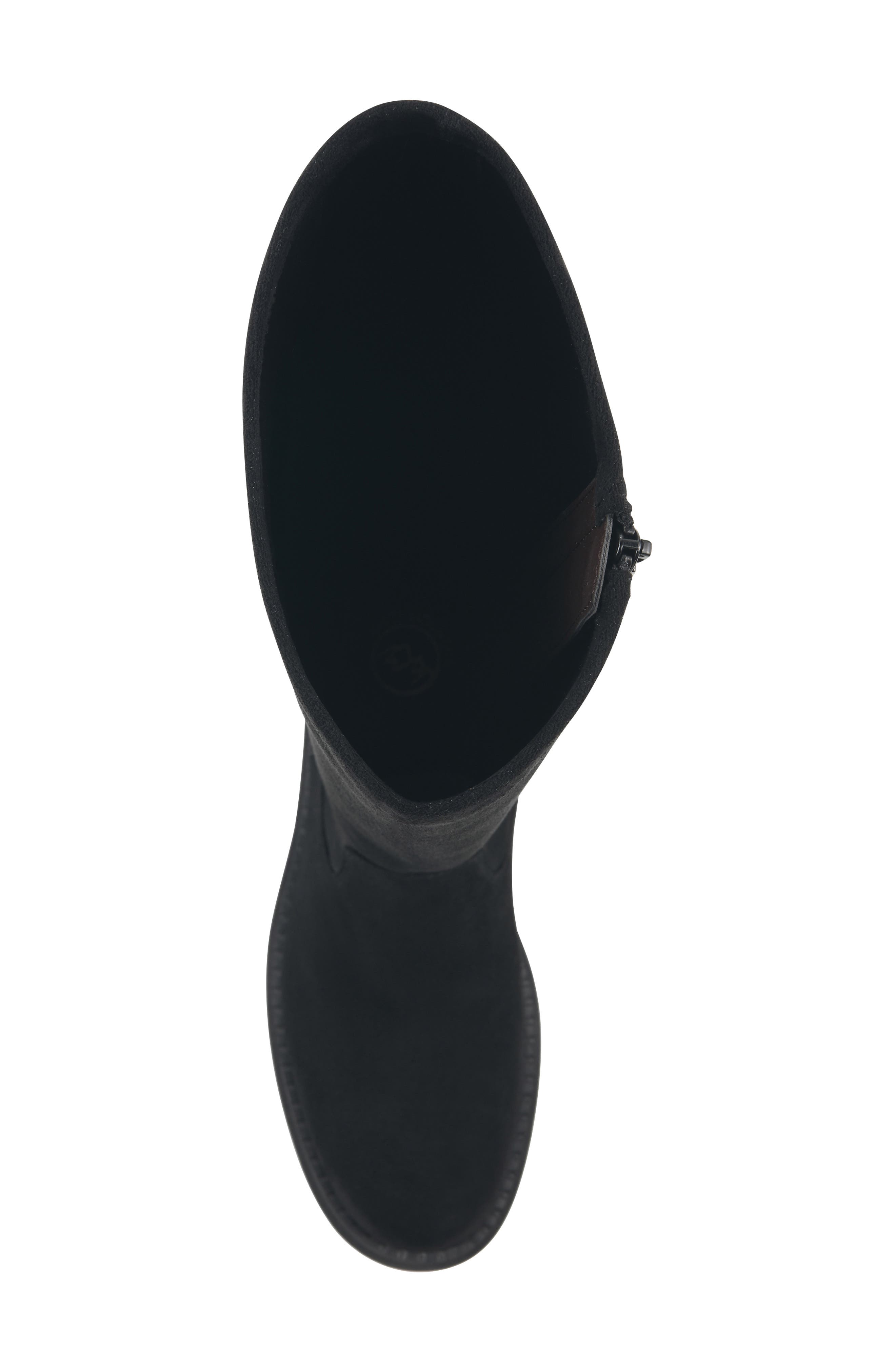 White Mountain Footwear Marcella Knee High Boot, Alternate, color, Black/ Fabric