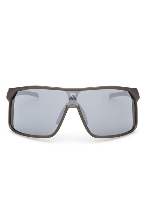 Mirrored Shield Sunglasses