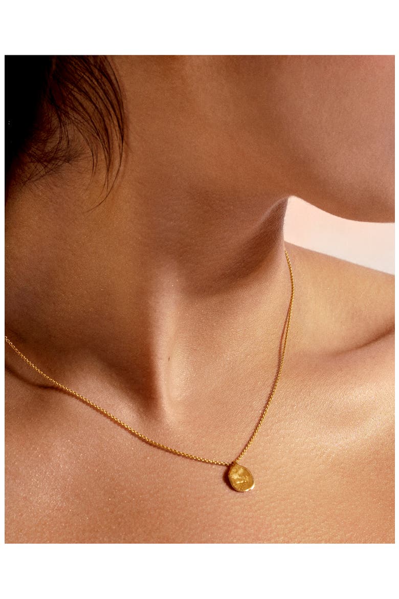 MV Siren™ Petal Necklace, Alternate, color, YELLOW GOLD
