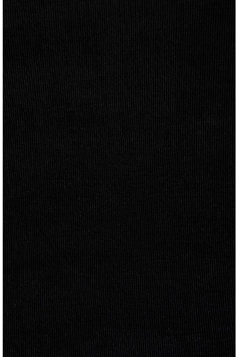 Berlin Ruched Knit Top, Alternate, color, BLACK