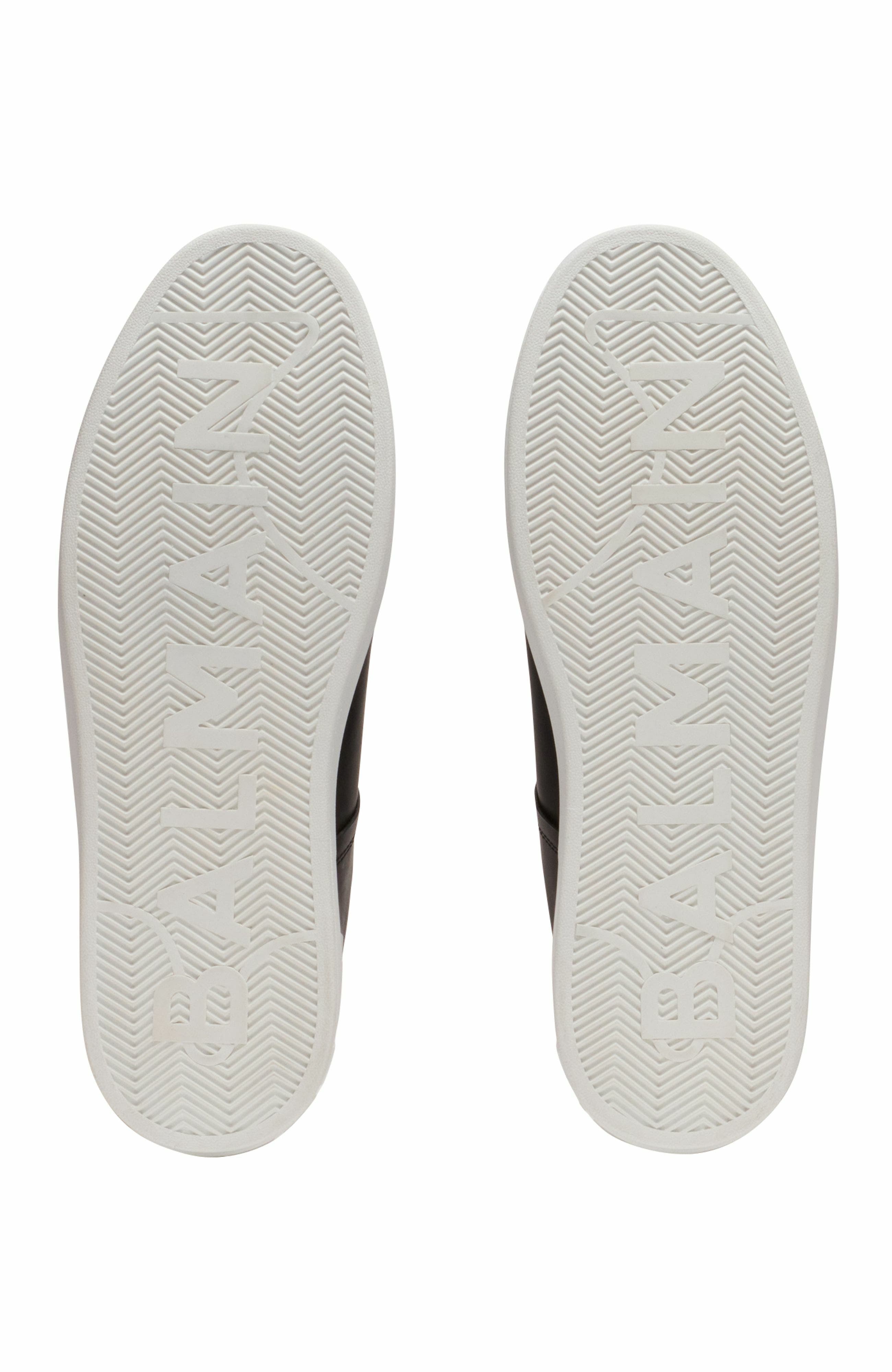 Balmain B-Court Printed Calfskin Trainers, Alternate, color, 