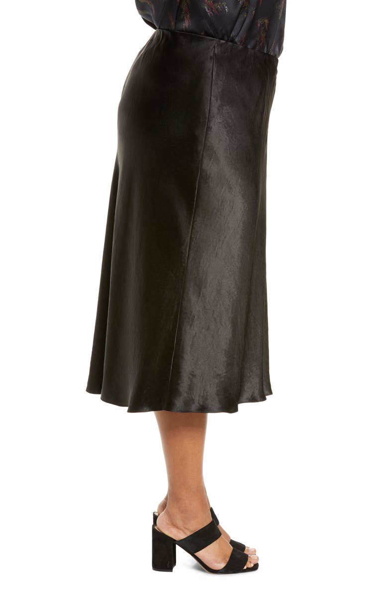 Vince Satin Slip Skirt, Alternate, color,