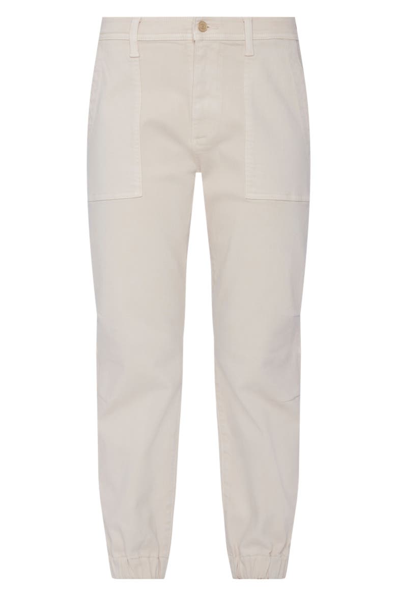 Darted Joggers, Alternate, color, VINTAGE WHITE