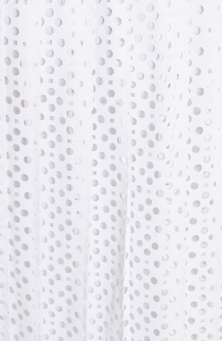 Tory Burch Carine Eyelet Midi Skirt, Alternate, color,