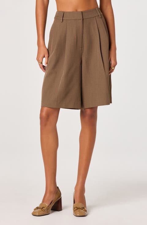 ショートパンツ FRAME Women Shorts  Burmudas LWLT0672 BROW BROWN 3F030005-W00GR4905766_grande.