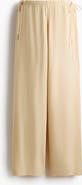 H&M Mama Linen-blend Drawstring Trousers
