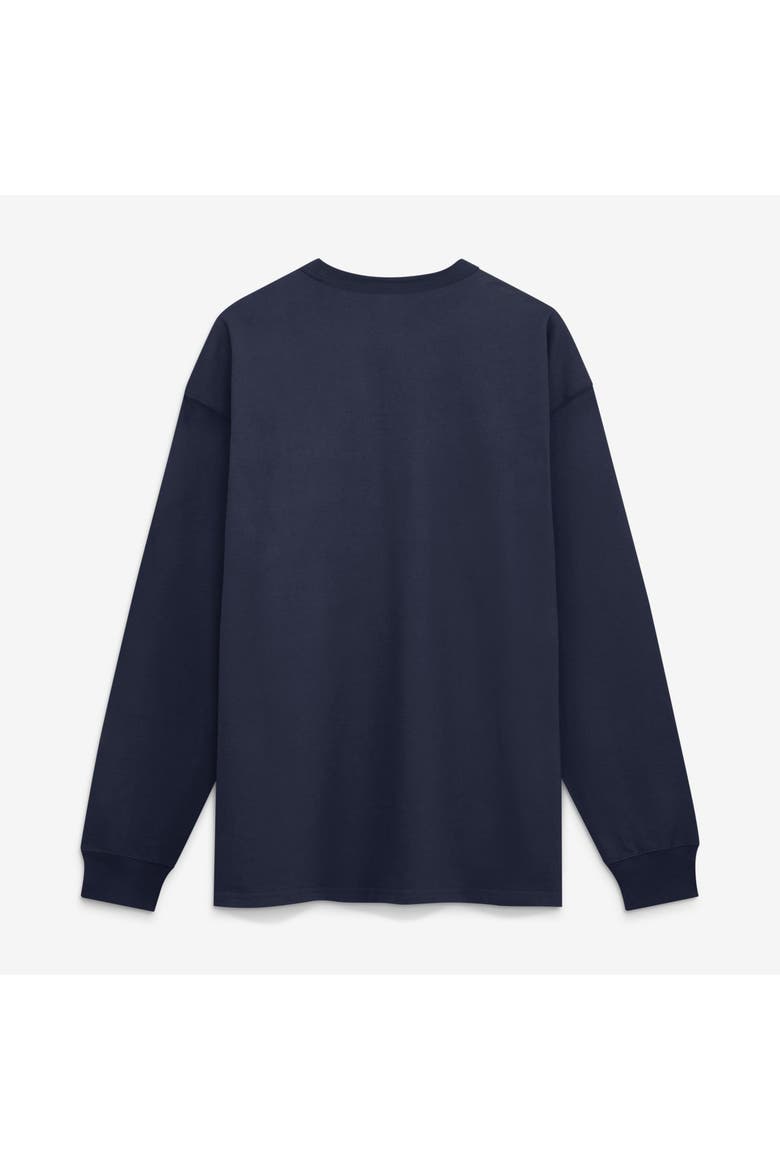 Men's Nike Navy New York Giants Red Zone Long Sleeve Max90 T-Shirt, Alternate, color, Navy