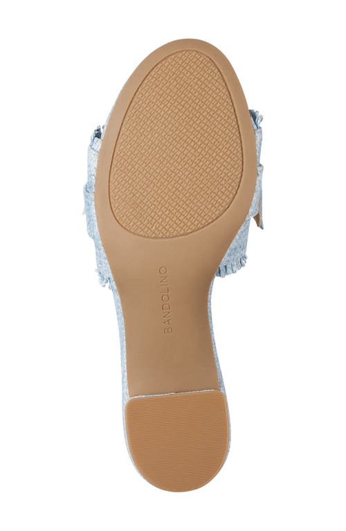 Shop Bandolino Arden Mule In Light Blue