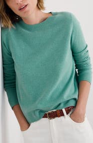Seasalt Cornwall Greeb Rocks Merino Wool Blend Crewneck Sweater